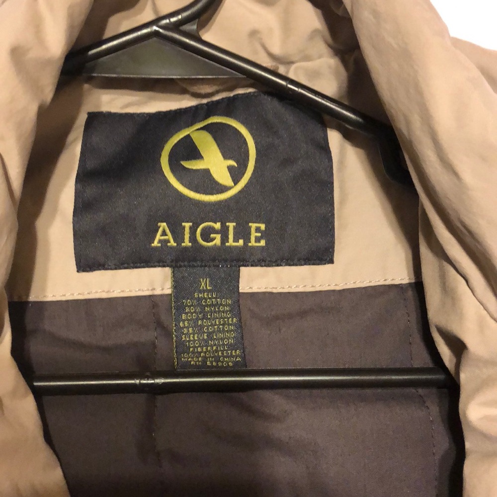 Aigle windbreaker jacket.